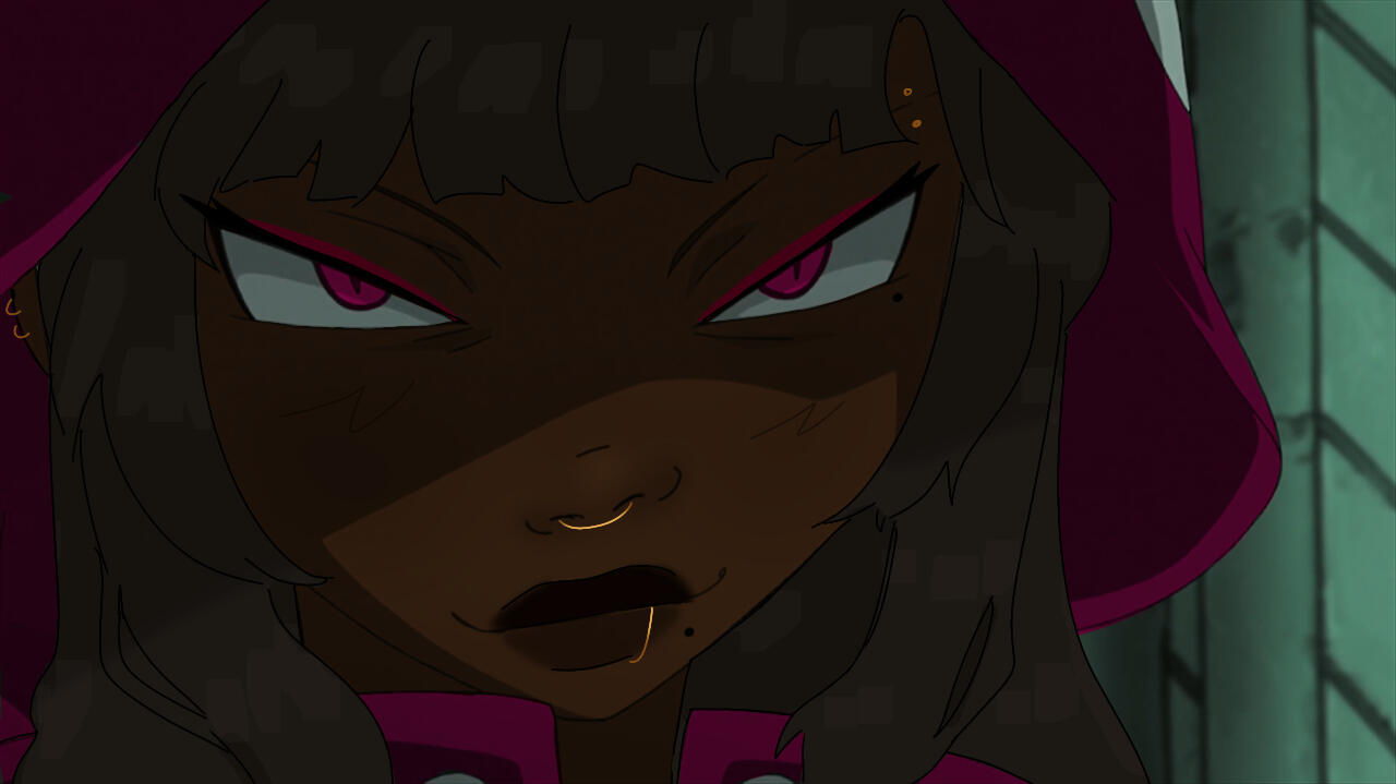 medusa gorgon edited to look like my oc wyvitt